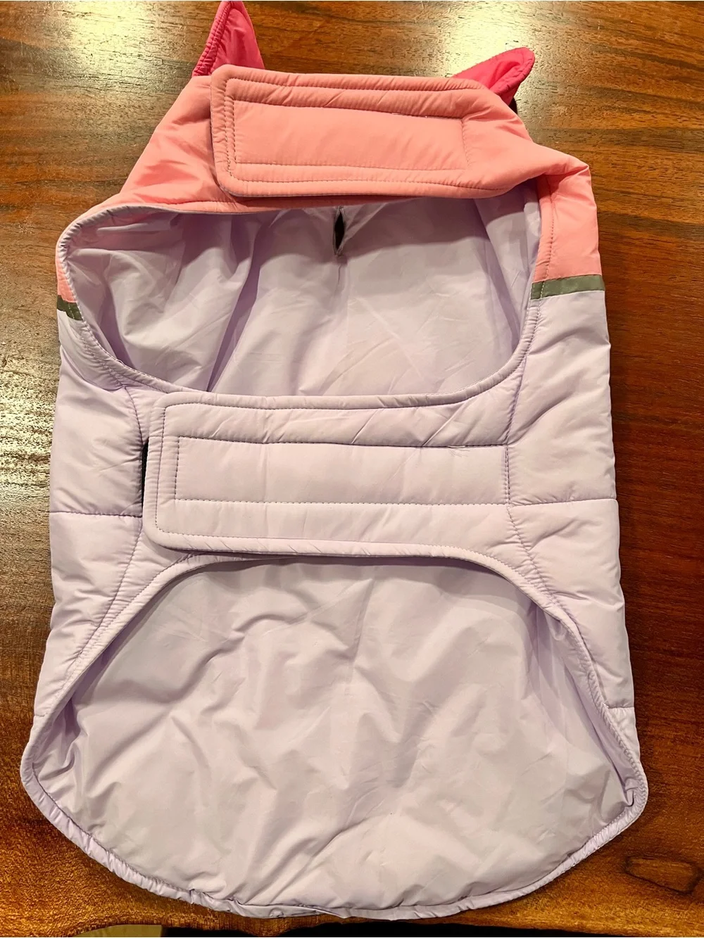 32 Degrees Pink & Lavender Dog Puffer Jacket- NWOT